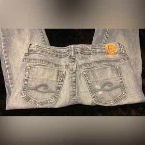 Vintage Candie's Denim Blue Women's Capris SZ 3